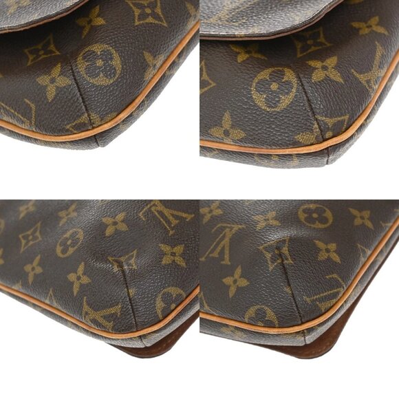 LOUIS VUITTON LV Musette Salsa Short Shoulder Bag Monogram Brown - Picture 14 of 16